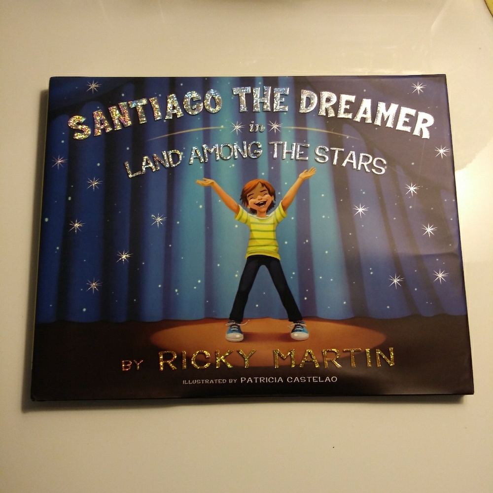Autograph Ricky Martin Children's book